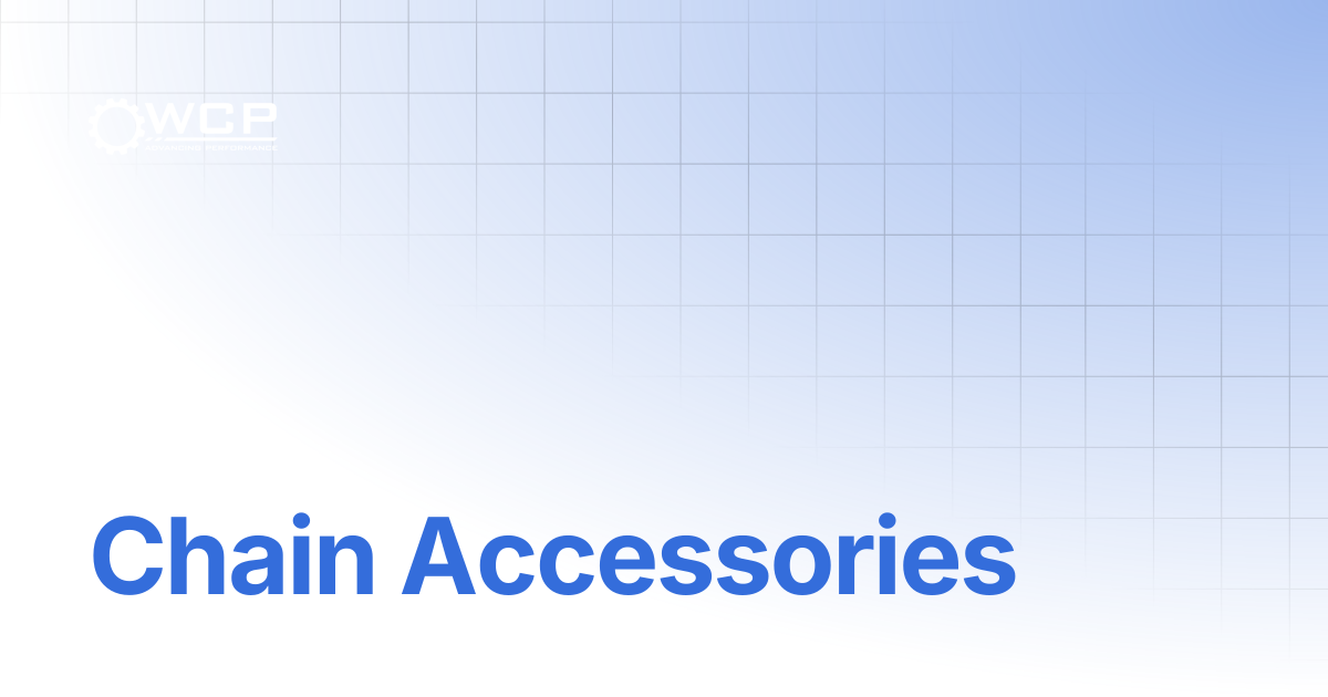 Chain Accessories | FRC Build System | Welcome