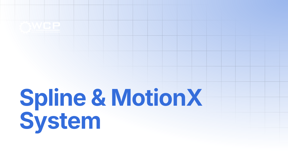 Spline & MotionX System | FRC Build System | Welcome