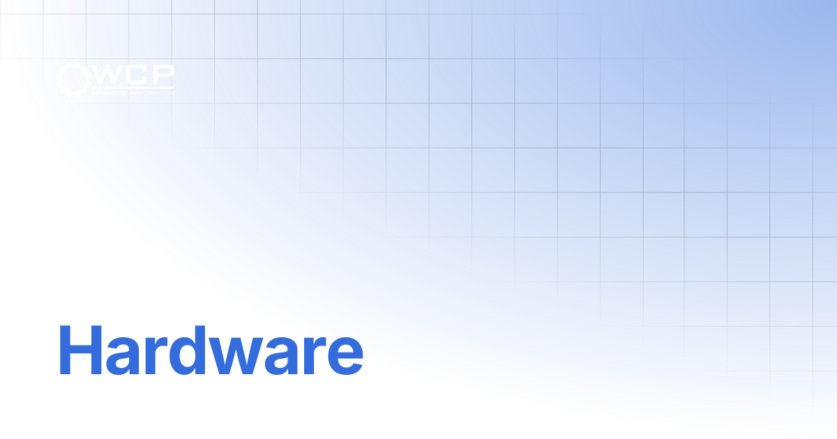 Hardware | FRC Build System | Welcome