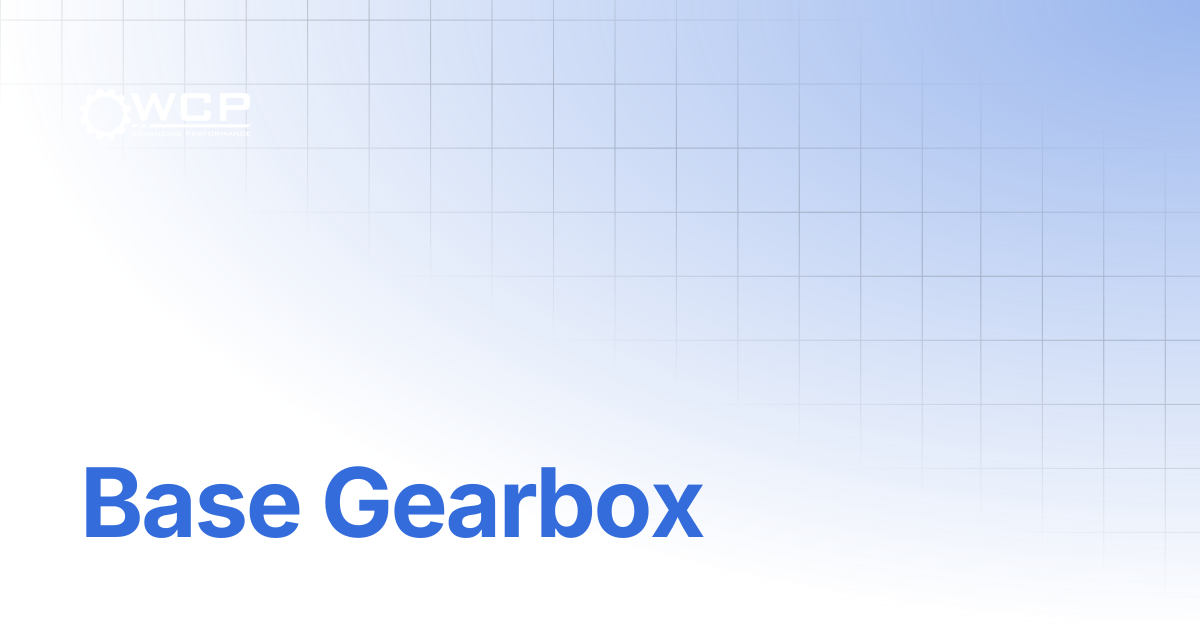 Base Gearbox | GreyT GreyT Telescope | Welcome